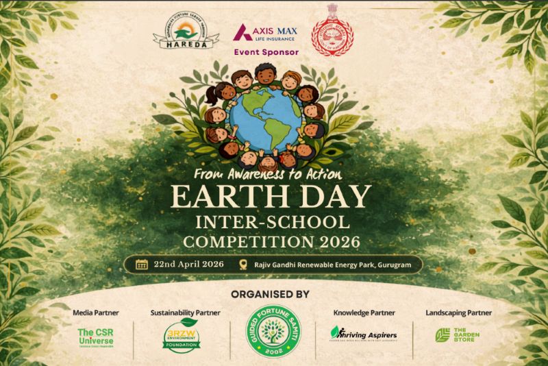 Earth Day Inter-School Competition 2026 to Unite 24 Gurugram Schools at Renewable Energy Park